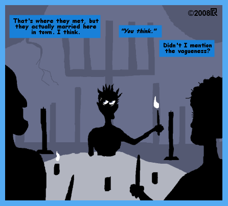 silhouette of a couple and an Oracle up to their shoulders in a Pool