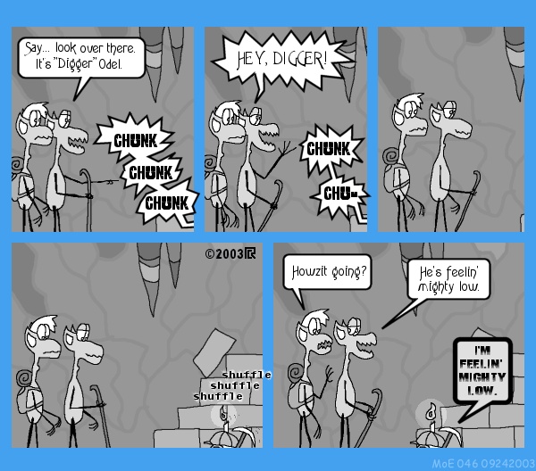 MoE 46 24/09/2003 :: Part One: The Pots Room \/\/ Going Down \/\/ Digger Odel