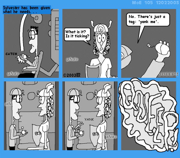 MoE 105 02/12/2003 :: Part One: The Pots Room \/\/ The Hall of Achievement \/\/ What You Need