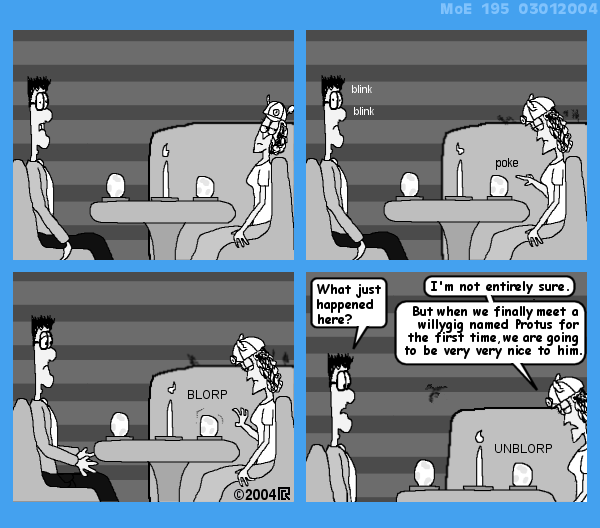 MoE 195 01/03/2004 :: Part One: The Pots Room \/\/ Le Tree \/\/ Past and Future