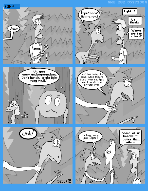 MoE 282 27/05/2004 :: Part One: The Pots Room \/\/ Le Tree \/\/ All-New Monsters