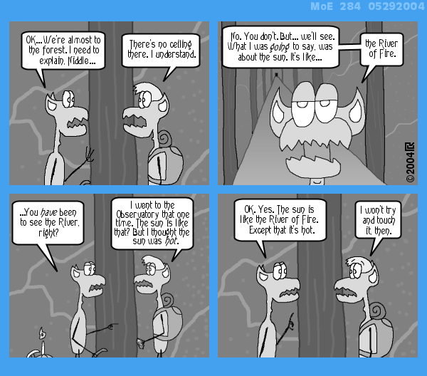 MoE 284 29/05/2004 :: Part One: The Pots Room \/\/ Le Tree \/\/ All-New Monsters