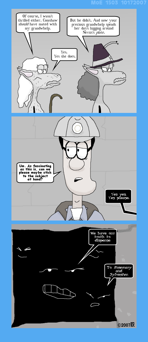 MoE 1503 17/10/2007 :: Part Four: The Road Less Travelled \/\/ The Gibber