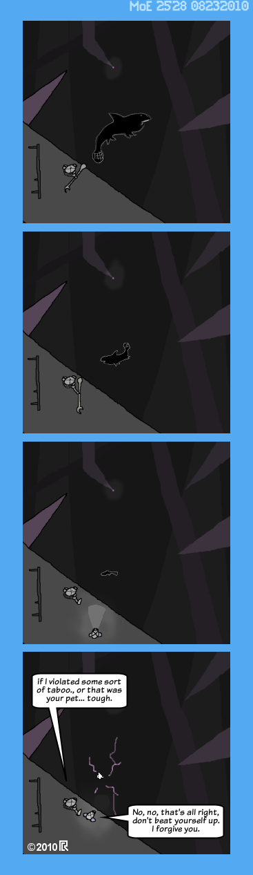 MoE 2528 23/08/2010 :: Part Five: Mechanisms in the Dark \/\/ Lying in a Hole