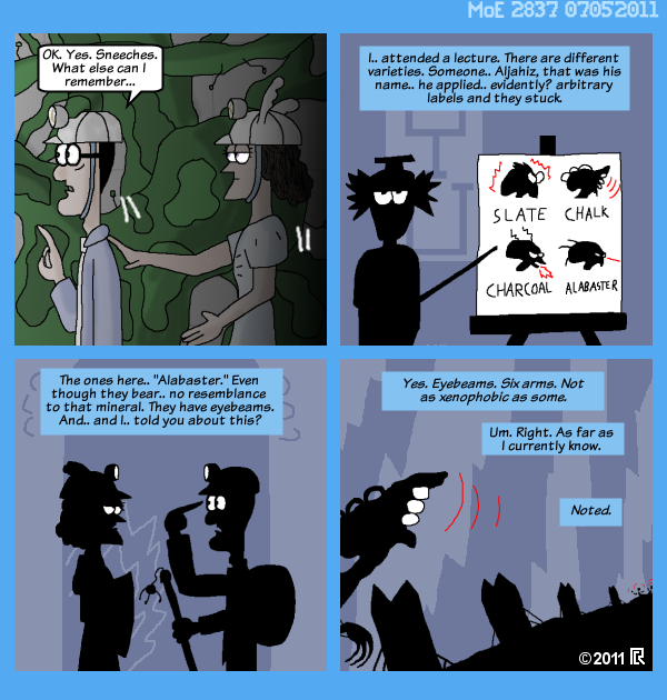 MoE 2837 05/07/2011 :: Part Five: Mechanisms in the Dark \/\/ Closing Out an Era (The Sneech Den)