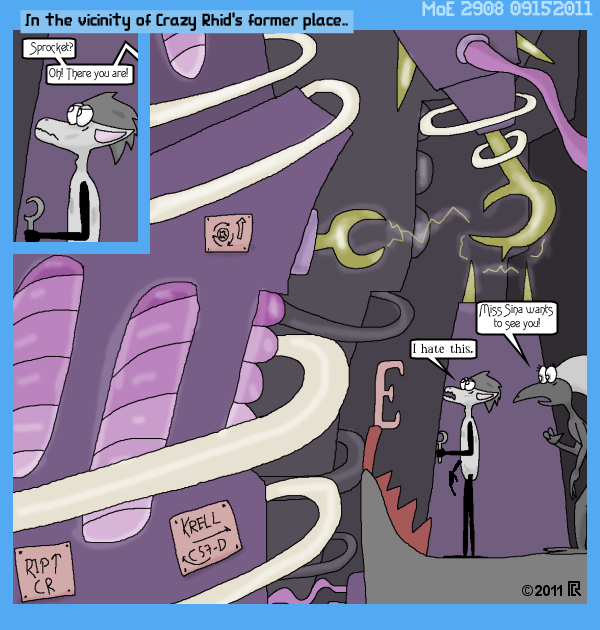 MoE 2908 15/09/2011 :: Part Five: Mechanisms in the Dark \/\/ Closing Out an Era (The Sneech Den)