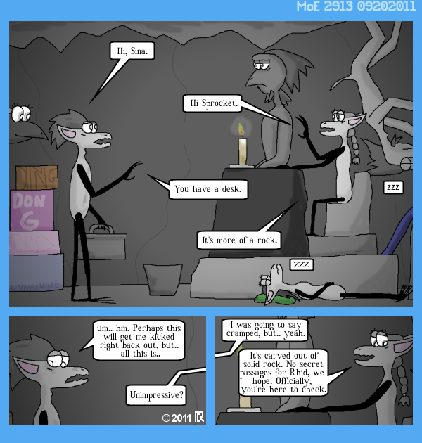 MoE 2913 20/09/2011 :: Part Five: Mechanisms in the Dark \/\/ Closing Out an Era (The Sneech Den)