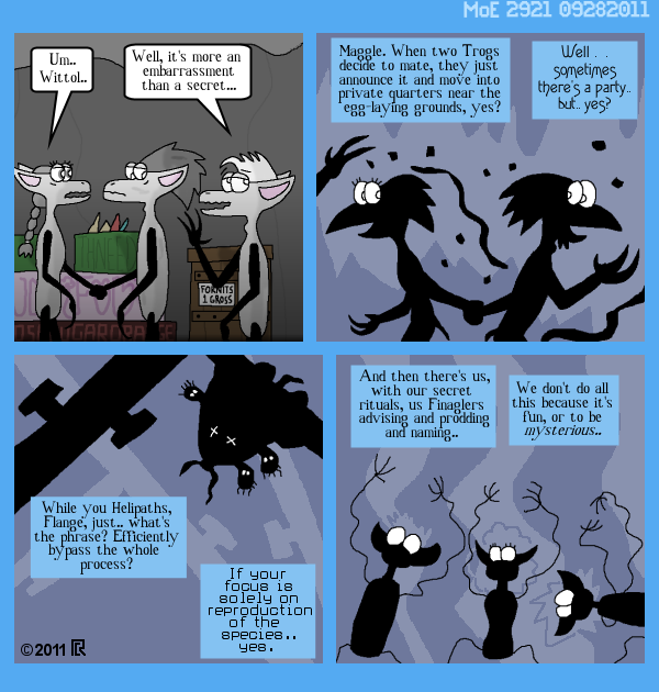 MoE 2921 28/09/2011 :: Part Five: Mechanisms in the Dark \/\/ Closing Out an Era (The Sneech Den)