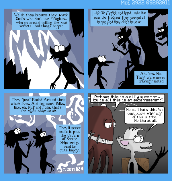 MoE 2922 29/09/2011 :: Part Five: Mechanisms in the Dark \/\/ Closing Out an Era (The Sneech Den)