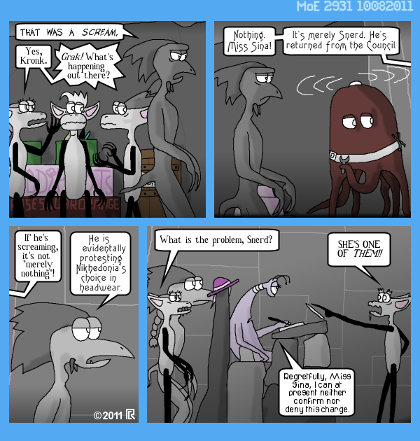 MoE 2931 08/10/2011 :: Part Five: Mechanisms in the Dark \/\/ Closing Out an Era (The Sneech Den)