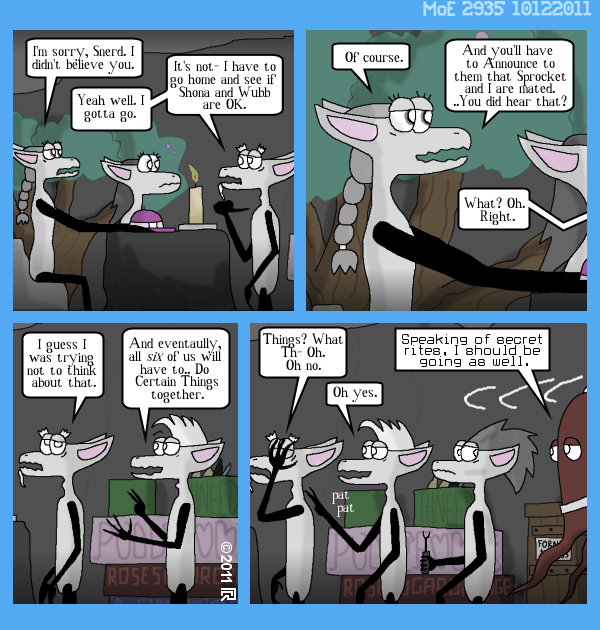 MoE 2935 12/10/2011 :: Part Five: Mechanisms in the Dark \/\/ Closing Out an Era (The Sneech Den)