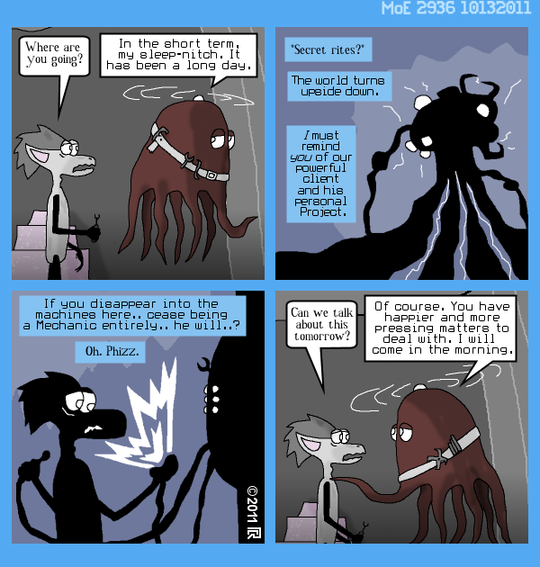 MoE 2936 13/10/2011 :: Part Five: Mechanisms in the Dark \/\/ Closing Out an Era (The Sneech Den)