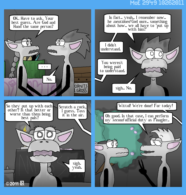 MoE 2949 26/10/2011 :: Part Five: Mechanisms in the Dark \/\/ Closing Out an Era (The Sneech Den)