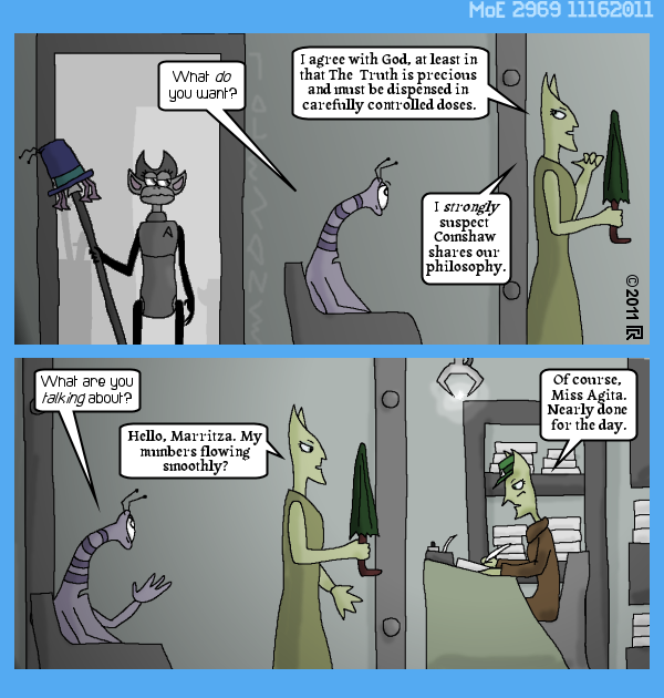 MoE 2969 16/11/2011 :: Part Five: Mechanisms in the Dark \/\/ Closing Out an Era (The Sneech Den)