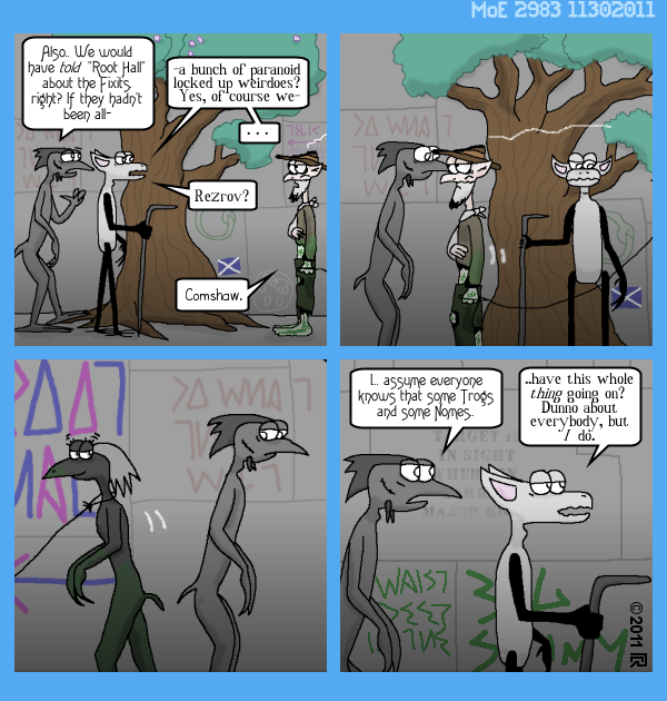 MoE 2983 30/11/2011 :: Part Five: Mechanisms in the Dark \/\/ Closing Out an Era (The Sneech Den)