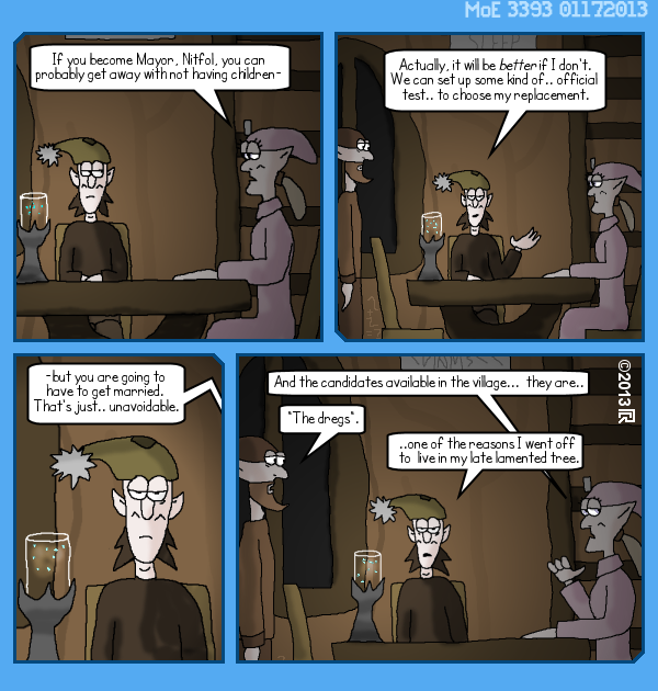 MoE 3393 17/01/2013 :: Part Five: Mechanisms in the Dark \/\/ Career Paths