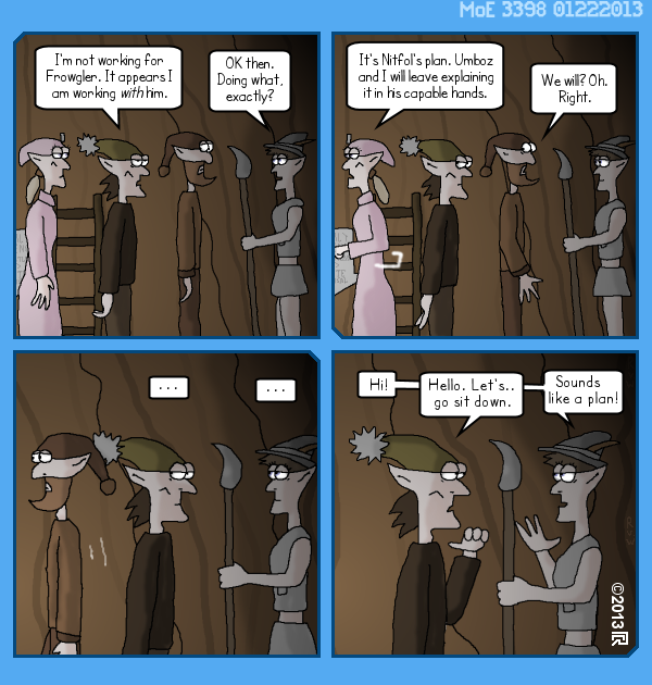 MoE 3398 22/01/2013 :: Part Five: Mechanisms in the Dark \/\/ Career Paths