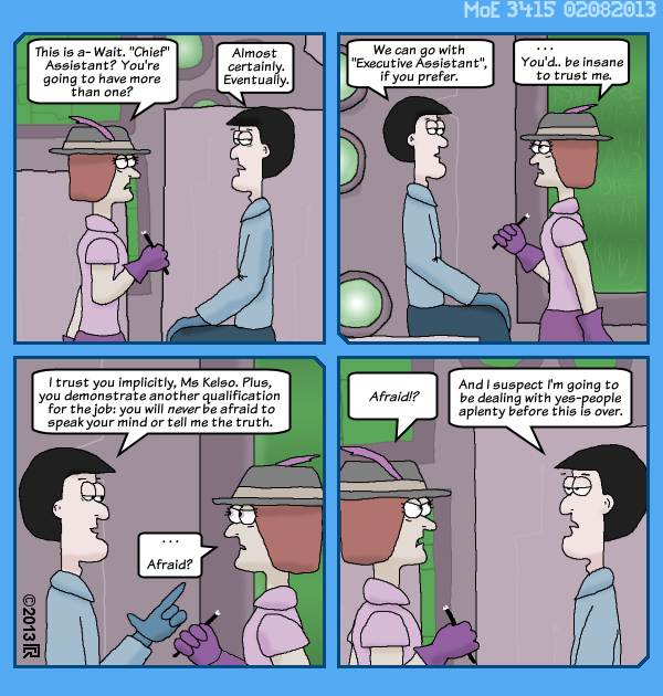 MoE 3415 08/02/2013 :: Part Five: Mechanisms in the Dark \/\/ Career Paths