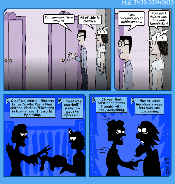 MoE 3439 04/03/2013 :: Part Five: Mechanisms in the Dark \/\/ The End of the Day