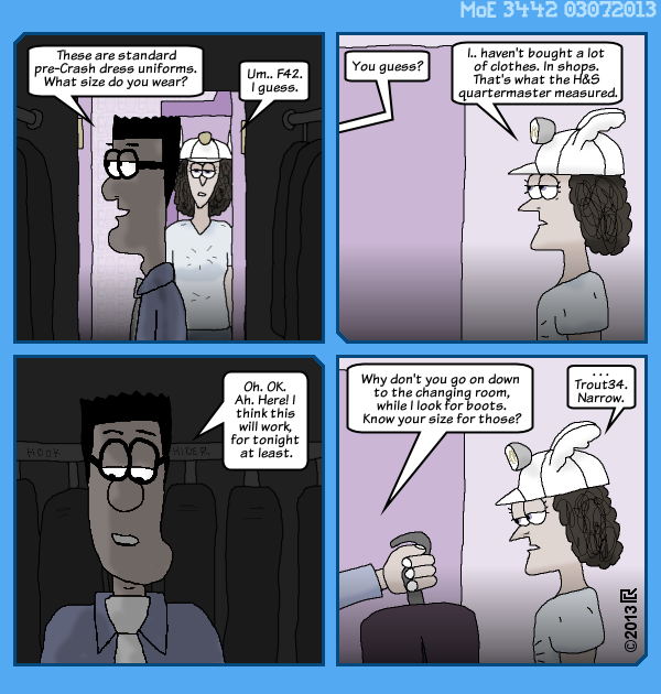 MoE 3442 07/03/2013 :: Part Five: Mechanisms in the Dark \/\/ The End of the Day