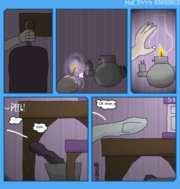 MoE 3444 09/03/2013 :: Part Five: Mechanisms in the Dark \/\/ The End of the Day
