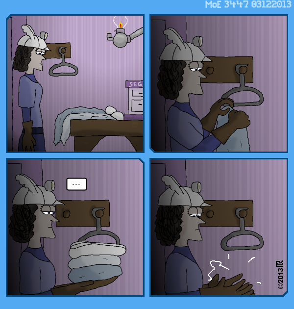 MoE 3447 12/03/2013 :: Part Five: Mechanisms in the Dark \/\/ The End of the Day