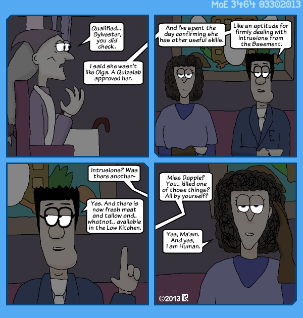 MoE 3464 30/03/2013 :: Part Five: Mechanisms in the Dark \/\/ The End of the Day