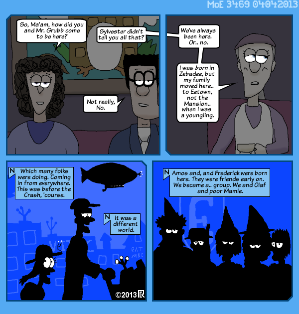 MoE 3469 04/04/2013 :: Part Five: Mechanisms in the Dark \/\/ The End of the Day