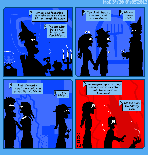 MoE 3470 05/04/2013 :: Part Five: Mechanisms in the Dark \/\/ The End of the Day