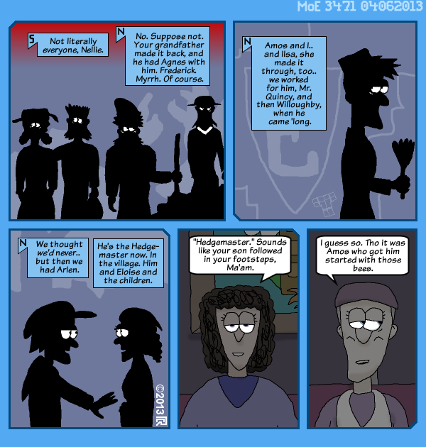 MoE 3471 06/04/2013 :: Part Five: Mechanisms in the Dark \/\/ The End of the Day