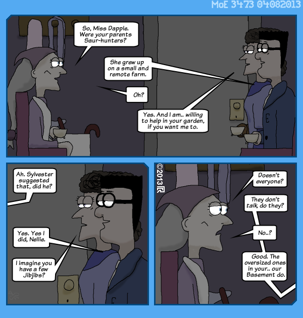 MoE 3473 08/04/2013 :: Part Five: Mechanisms in the Dark \/\/ The End of the Day