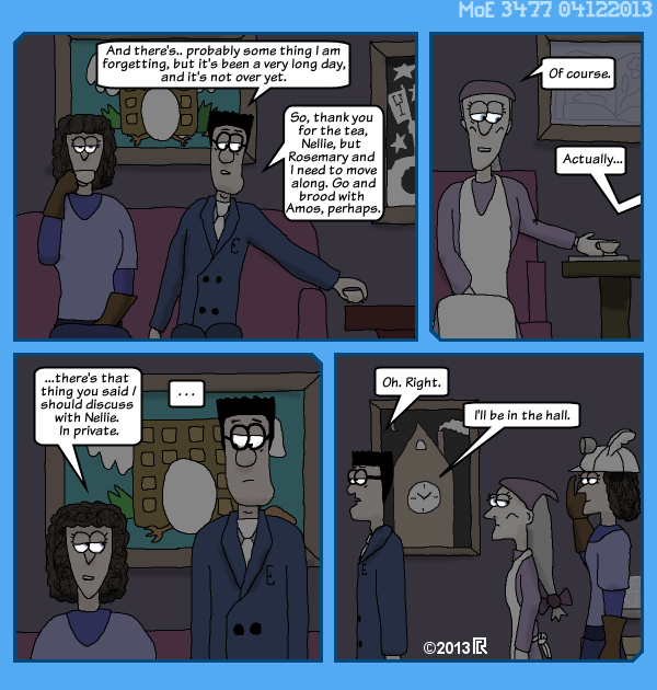 MoE 3477 12/04/2013 :: Part Five: Mechanisms in the Dark \/\/ The End of the Day
