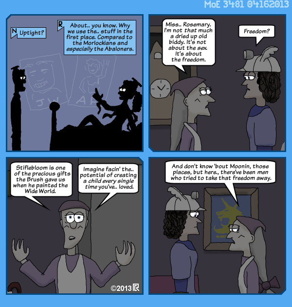 MoE 3481 16/04/2013 :: Part Five: Mechanisms in the Dark \/\/ The End of the Day
