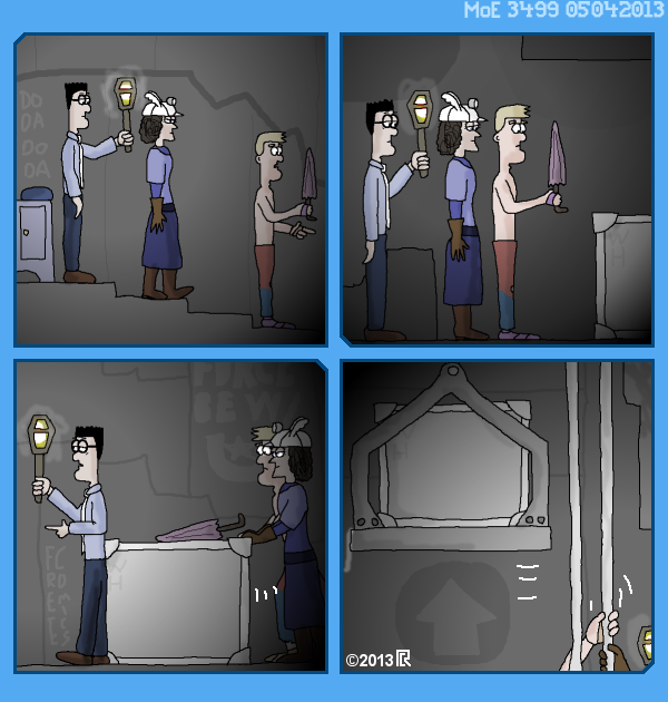 MoE 3499 04/05/2013 :: Part Five: Mechanisms in the Dark \/\/ The End of the Day