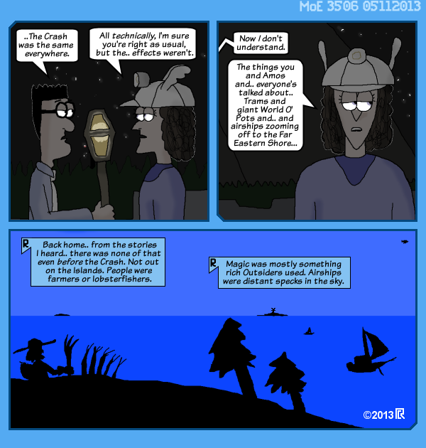 MoE 3506 11/05/2013 :: Part Five: Mechanisms in the Dark \/\/ The End of the Day