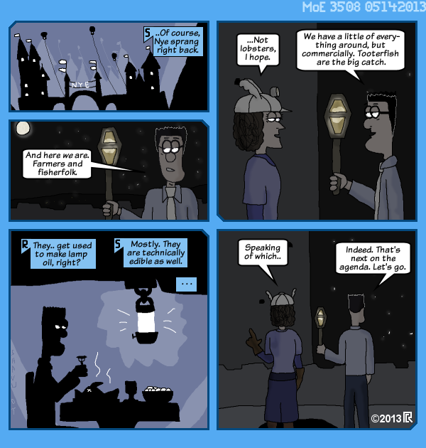MoE 3508 14/05/2013 :: Part Five: Mechanisms in the Dark \/\/ The End of the Day