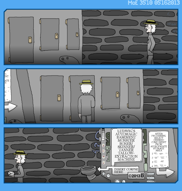 MoE 3510 16/05/2013 :: Part Five: Mechanisms in the Dark \/\/ The End of the Day
