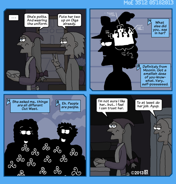 MoE 3512 18/05/2013 :: Part Five: Mechanisms in the Dark \/\/ The End of the Day