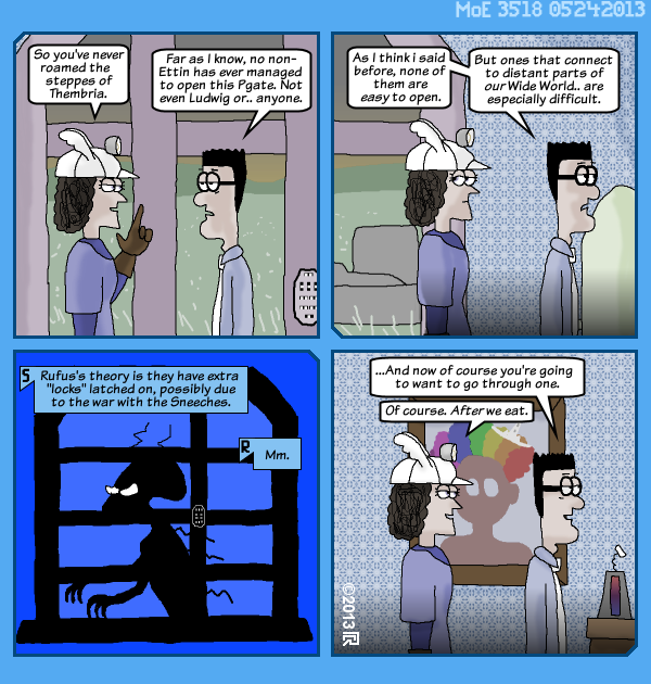 MoE 3518 24/05/2013 :: Part Five: Mechanisms in the Dark \/\/ The End of the Day