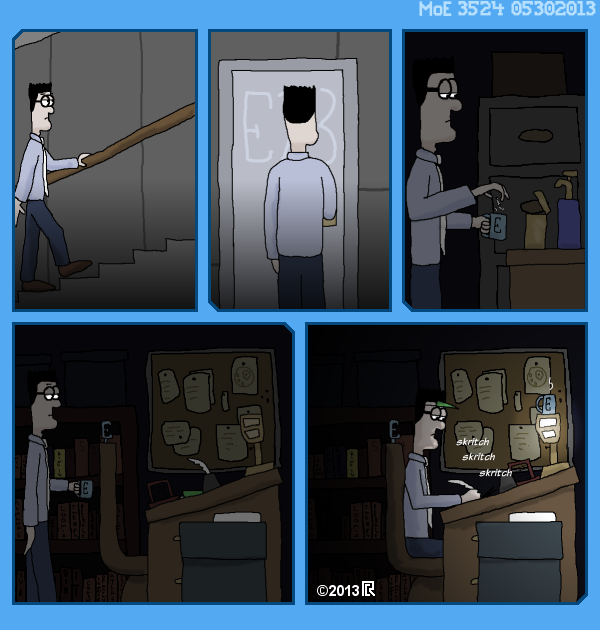 MoE 3524 30/05/2013 :: Part Five: Mechanisms in the Dark \/\/ The End of the Day