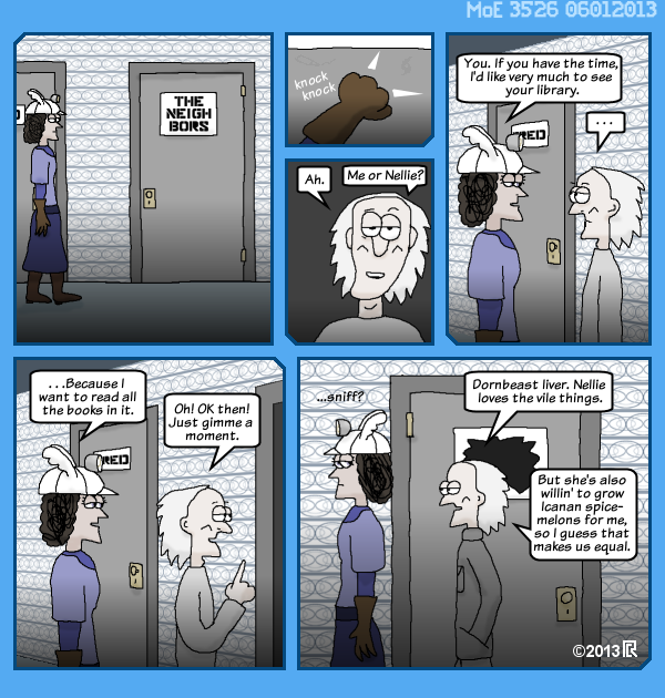 MoE 3526 01/06/2013 :: Part Five: Mechanisms in the Dark \/\/ The End of the Day