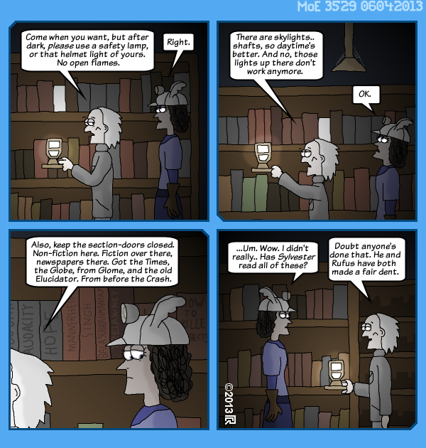 MoE 3529 04/06/2013 :: Part Five: Mechanisms in the Dark \/\/ The End of the Day