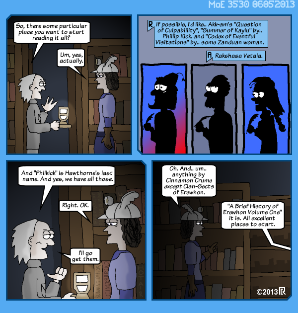 MoE 3530 05/06/2013 :: Part Five: Mechanisms in the Dark \/\/ The End of the Day