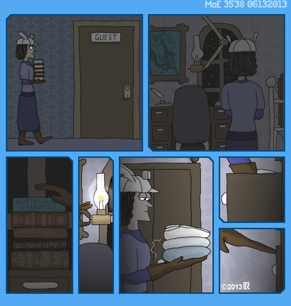MoE 3538 13/06/2013 :: Part Five: Mechanisms in the Dark \/\/ The End of the Day