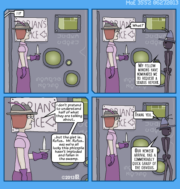 MoE 3552 27/06/2013 :: Part Five: Mechanisms in the Dark \/\/ The End of the Day