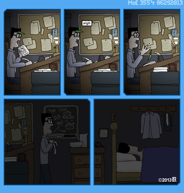 MoE 3554 29/06/2013 :: Part Five: Mechanisms in the Dark \/\/ The End of the Day