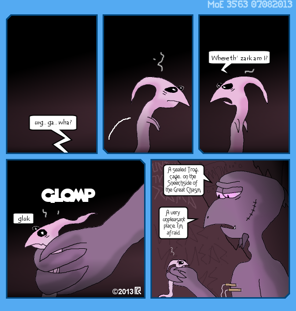 MoE 3563 08/07/2013 :: Part Five: Mechanisms in the Dark \/\/ The End of the Day