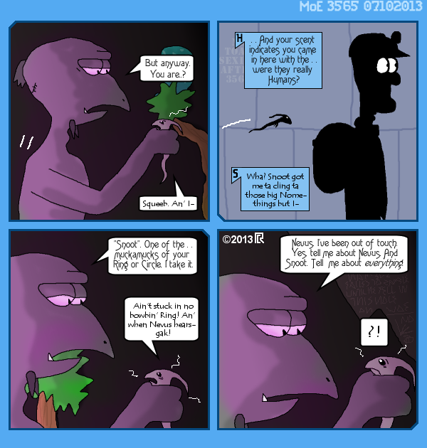MoE 3565 10/07/2013 :: Part Five: Mechanisms in the Dark \/\/ The End of the Day