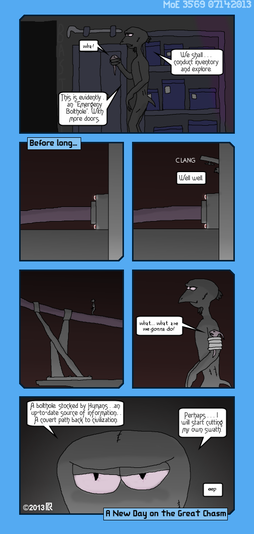 MoE 3569 14/07/2013 :: Part Five: Mechanisms in the Dark \/\/ The End of the Day