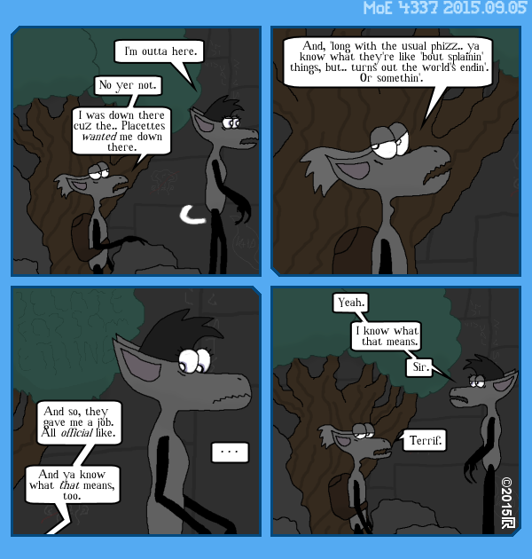 MoE 4337 05/09/2015 :: Part Six: On My Way to Town \/\/ Saturdays in the Basement :: Tasks
